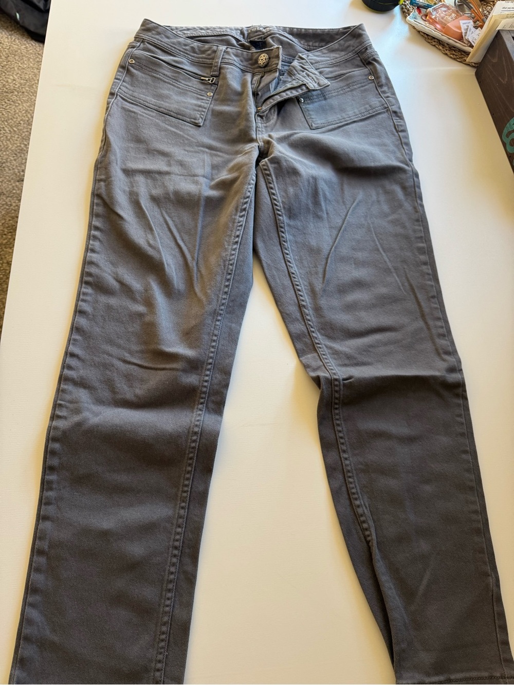 Lane Bryant Charcoal Slim Pants